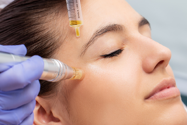 Skin rejuvenation via PRP